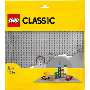 LEGO bouwplaat 11024 — Classic grijze basisplaat 48x48 noppen (380 × 380 mm)