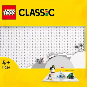Bouwplaat LEGO 11026 — basisplaat 32x32 noppen, wit