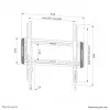 Neomounts WL30-550BL14 tv-wandbeugel 40-75 inch - ultraplat - eenvoudige montage