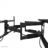 Neomounts WL40-550BL18 tv-wandbeugel 43-75 inch - volledig beweegbaar - eenvoudige montage