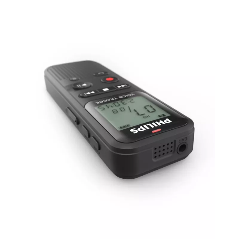 Philips VoiceTracer 8 kHz zwart
