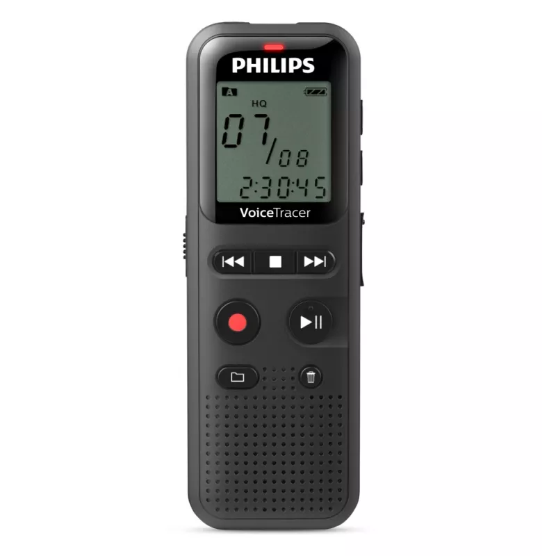 Philips VoiceTracer 8 kHz zwart
