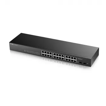 Zyxel GS-1900-24 v2 Managed L2 Gigabit Ethernet (10/100/1000) 1U zwart