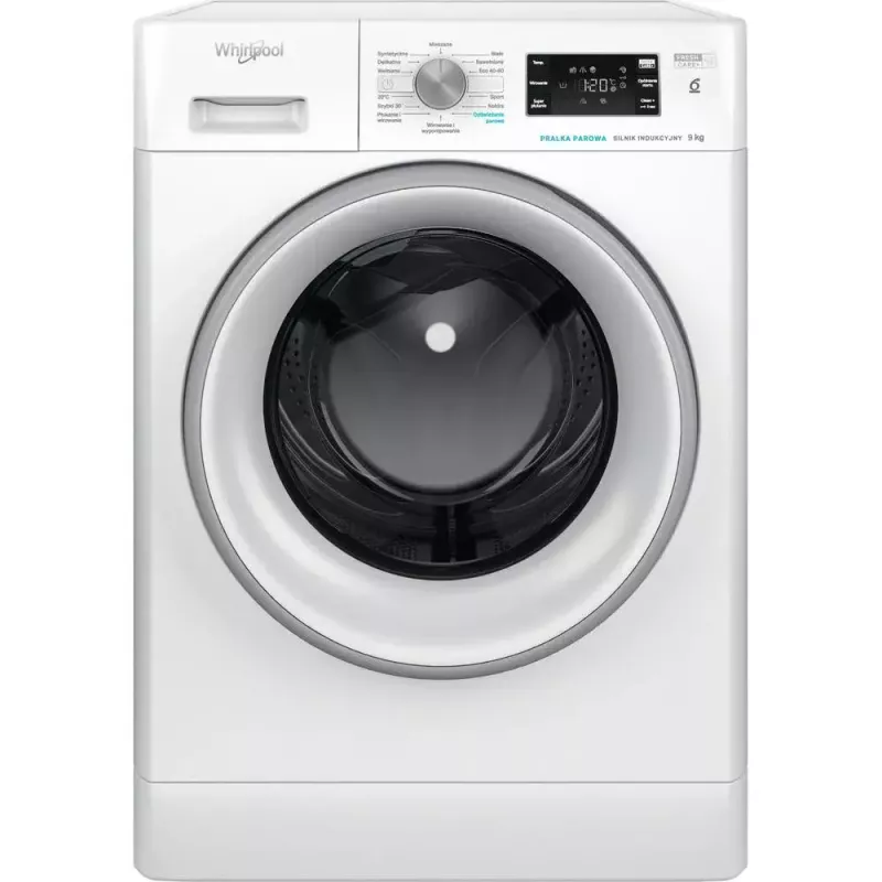 Whirlpool FFB 9258 SV PL vrijstaande wasmachine, frontlader, 9 kg, 1200 tpm, wit