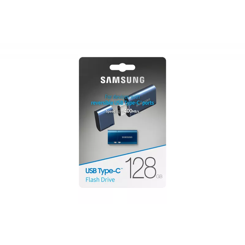 Samsung MUF-128DA USB-flashstation 128 GB USB Type-C 3.2 Gen 1 (3.1 Gen 1) blauw