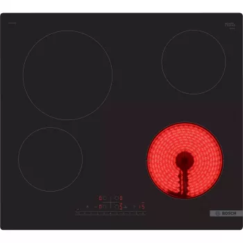 Bosch Serie 6 PKE611FP2E kookplaat zwart inbouw 60 cm glaskeramische kookplaat 4 zone(n)