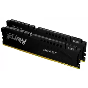 Kingston Technology FURY Beast 16GB 5600MT/s DDR5 CL40 DIMM (set van 2) zwart