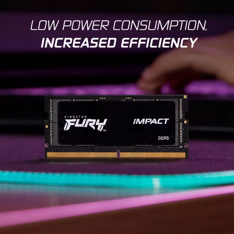 Kingston Technology FURY 32GB 4800MT/s DDR5 CL38 SODIMM (set van 2) Impact