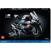 LEGO Technic motorfietsmodel BMW M1000RR 42130 met gedetailleerde motor en werkende vering