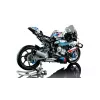 LEGO Technic motorfietsmodel BMW M1000RR 42130 met gedetailleerde motor en werkende vering
