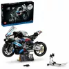 LEGO Technic motorfietsmodel BMW M1000RR 42130 met gedetailleerde motor en werkende vering