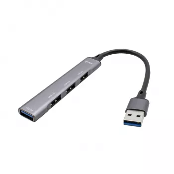 i-tec metalen USB 3.0-hub 1x USB 3.0 + 3x USB 2.0