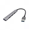 i-tec metalen USB 3.0-hub 1x USB 3.0 + 3x USB 2.0