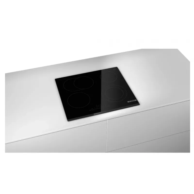 Bosch Serie 6 PKN631FP2E zwarte inbouwkeramische kookplaat 4 zones