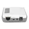 DIGITUS 2-poorts USB 2.0 WLAN-netwerkserver NAS USB-hub printserver