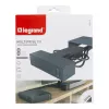 Legrand 049430 verlengsnoer 2 m 8 stopcontacten binnen zwart