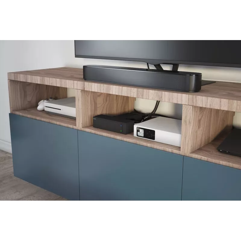 Legrand 049430 verlengsnoer 2 m 8 stopcontacten binnen zwart