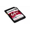 Kingston Technology 64GB Canvas React Plus SDXC UHS-II 300R/260W U3 V90 voor Full HD/4K/8K