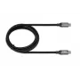 USB-C-naar-USB-C-kabel IBOX IKUMTC31G2 USB 3.2 Gen 2, 1 m, zwart