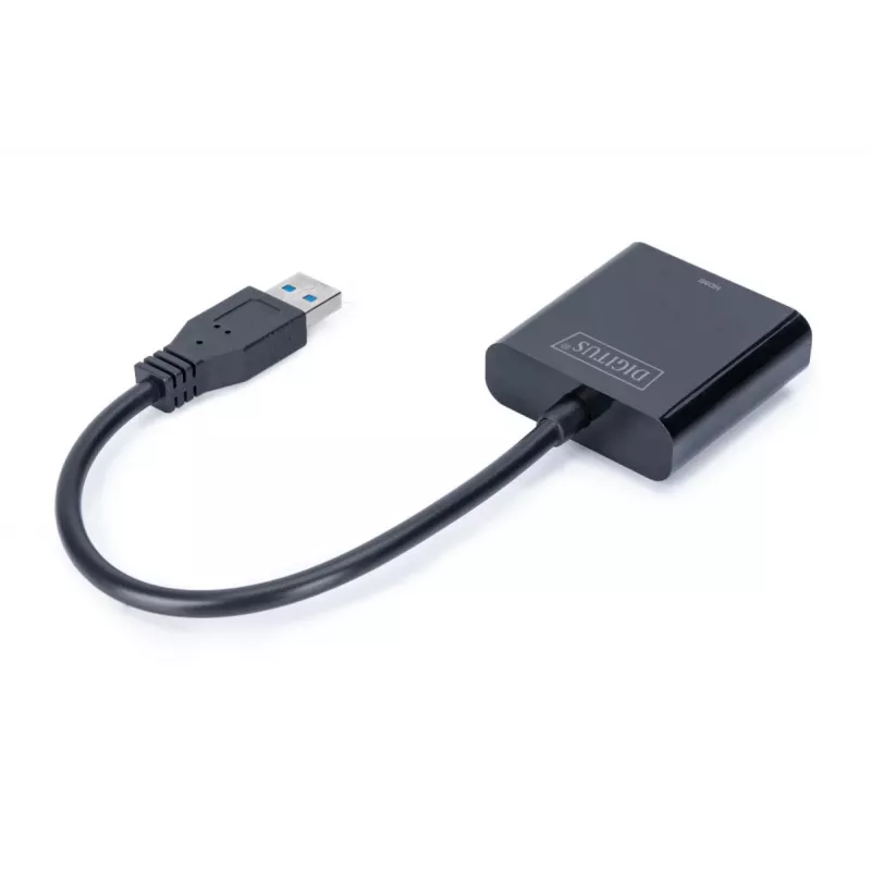 DIGITUS USB 3.0 naar HDMI-adapter ingang USB, uitgang HDMI, resolutie tot 1080p