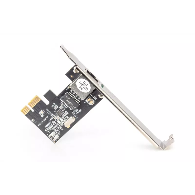 Digitus Gigabit Ethernet PCI Express-netwerkkaart DN-10130-1 bedraad 1000 Mbit/s zwart
