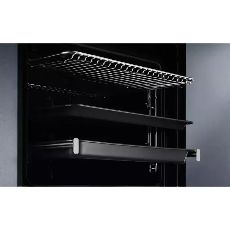 Inbouw-elektrische oven Electrolux EOF5C50BZ, 65 L, katalytische reiniging, 8 programma's, klasse A, zwart