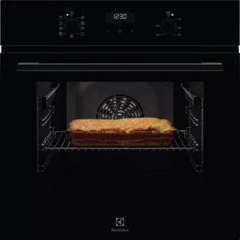 Inbouw-elektrische oven Electrolux EOF5C50BZ, 65 L, katalytische reiniging, 8 programma's, klasse A, zwart