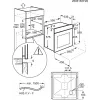 Electrolux EOF3H50BX 65 L roestvrijstaal