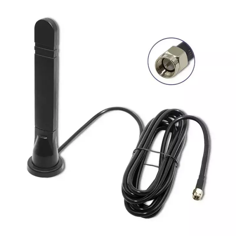 Omnidirectionele 5G-LTE-antenne QOLTEC 57033 dualband 8 dBi voor binnen