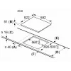 Bosch PIE611BB5E kookplaat zwart inbouw 60 cm zone-inductiekookplaat 4 zone(n)