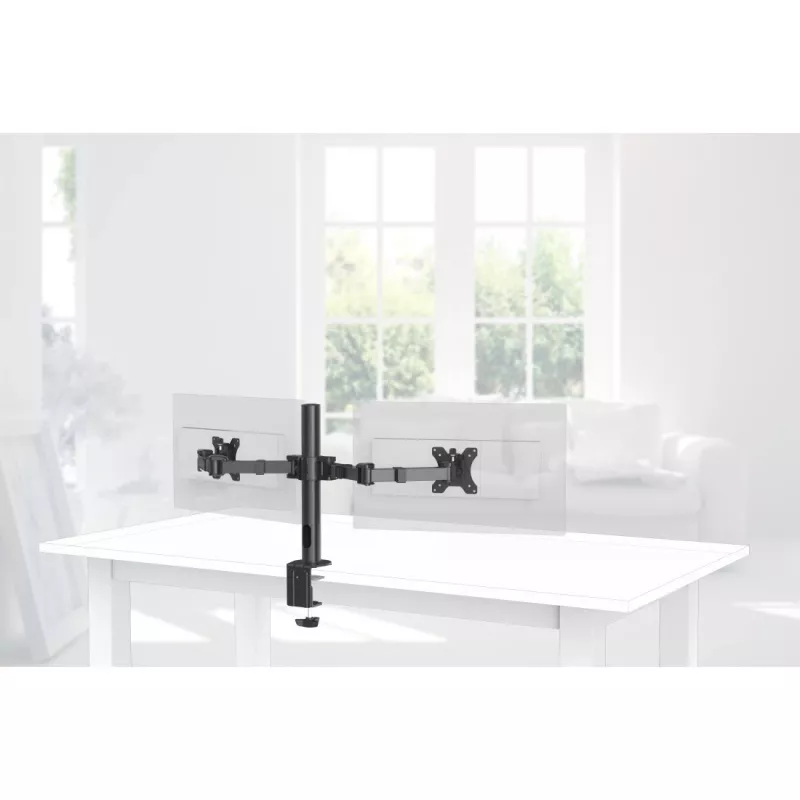 Hama 00118494 Monitorarm / voet 88,9 cm (35 inch) bureau zwart