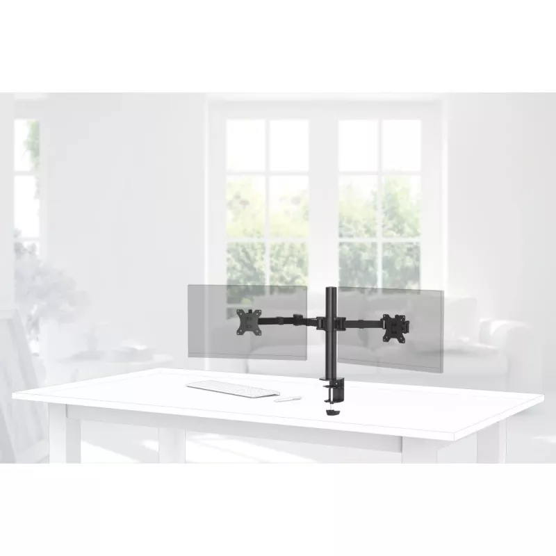 Hama 00118494 Monitorarm / voet 88,9 cm (35 inch) bureau zwart