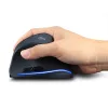 Draadloze verticale muis MEDIA-TECH MT1123, zwart, 2400 DPI, 5 knoppen, RF-USB-ontvanger