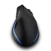 Draadloze verticale muis MEDIA-TECH MT1123, zwart, 2400 DPI, 5 knoppen, RF-USB-ontvanger