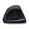 Draadloze verticale muis MEDIA-TECH MT1123, zwart, 2400 DPI, 5 knoppen, RF-USB-ontvanger