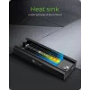 ICY BOX IB-180MC-C31 SSD-behuizing zwart M.2