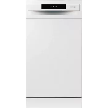 Vrijstaande vaatwasser Gorenje GS520E15W — 9 couverts, 47 dB, 448×600×845 mm, 9 L/wasbeurt