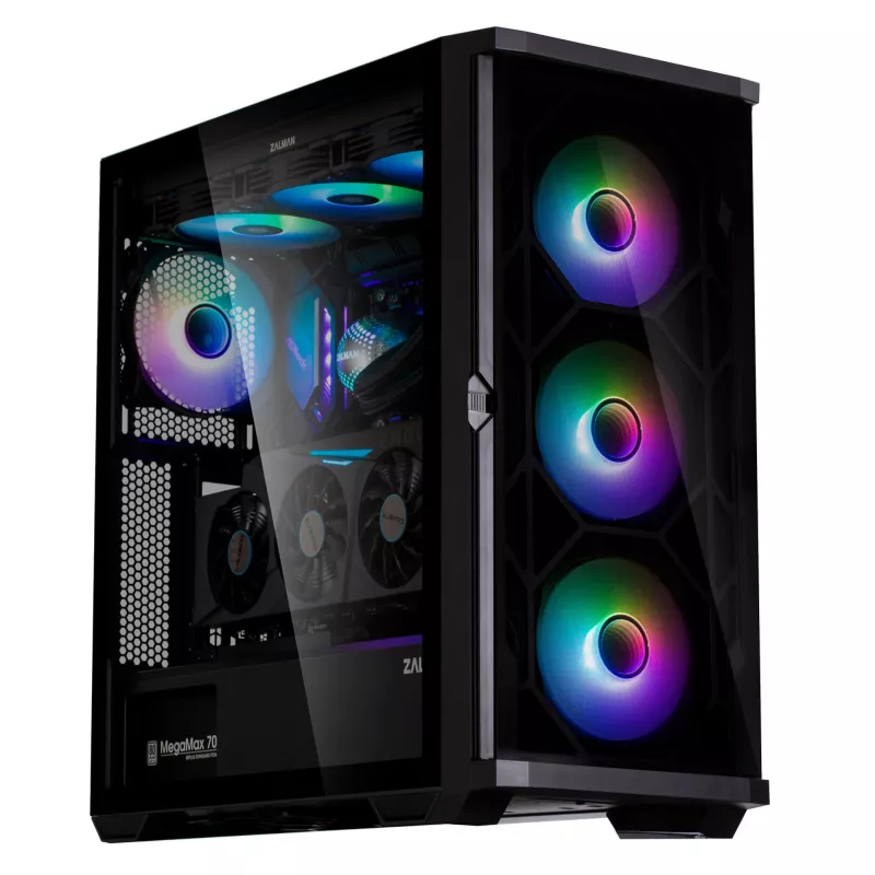 Zalman Z10 DUO pc-behuizing midi tower zwart