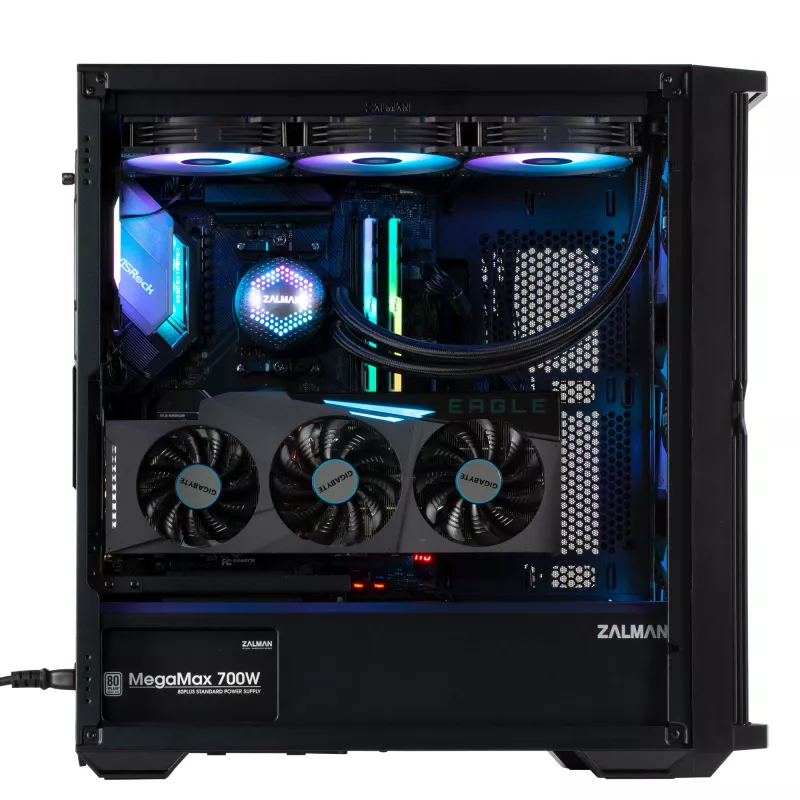 Zalman Z10 DUO pc-behuizing midi tower zwart