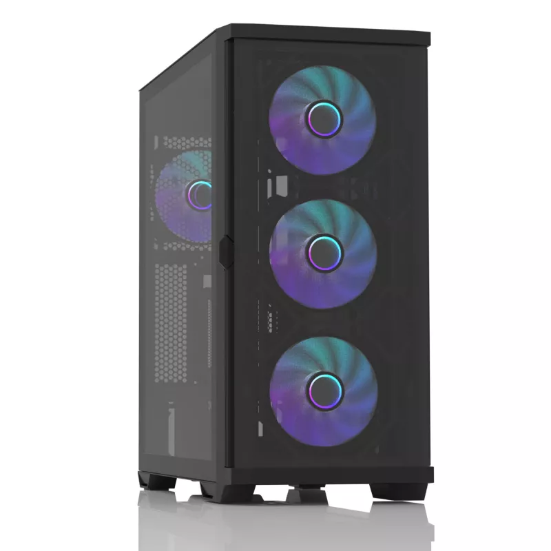 Zalman Z10 DUO pc-behuizing midi tower zwart
