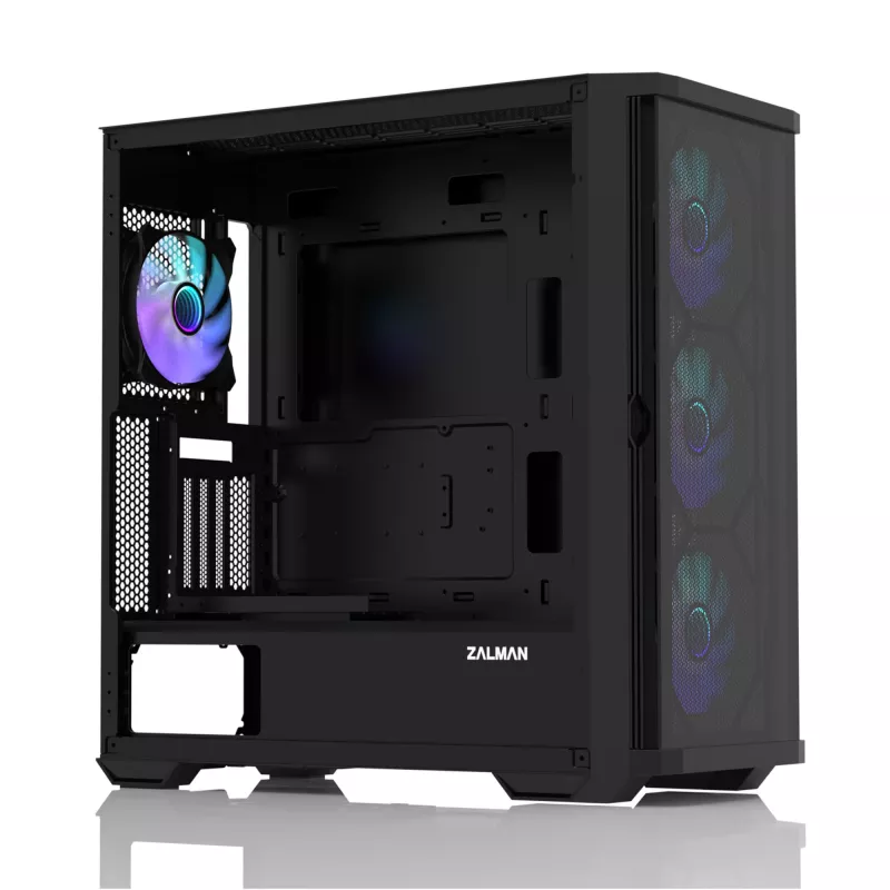 Zalman Z10 DUO pc-behuizing midi tower zwart