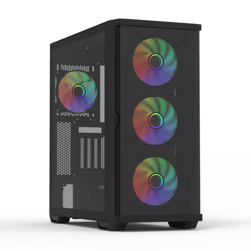 Zalman Z10 DUO pc-behuizing midi tower zwart