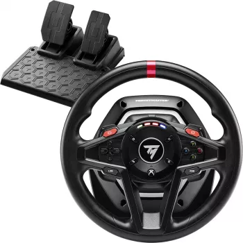 Thrustmaster T128 zwart USB stuurwiel + pedalen analoog pc 4460184