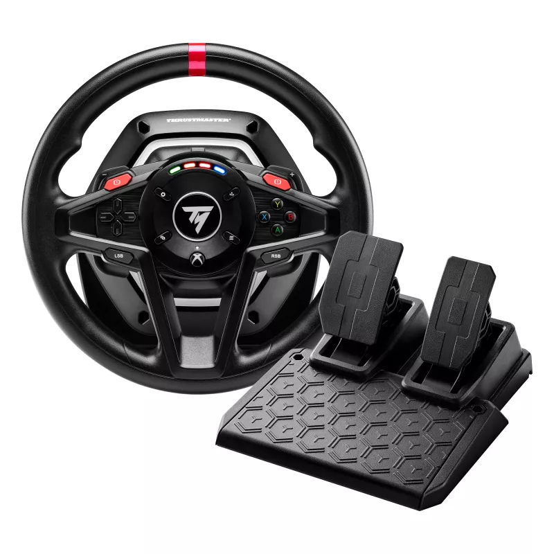 Thrustmaster T128 zwart USB stuurwiel + pedalen analoog pc 4460184