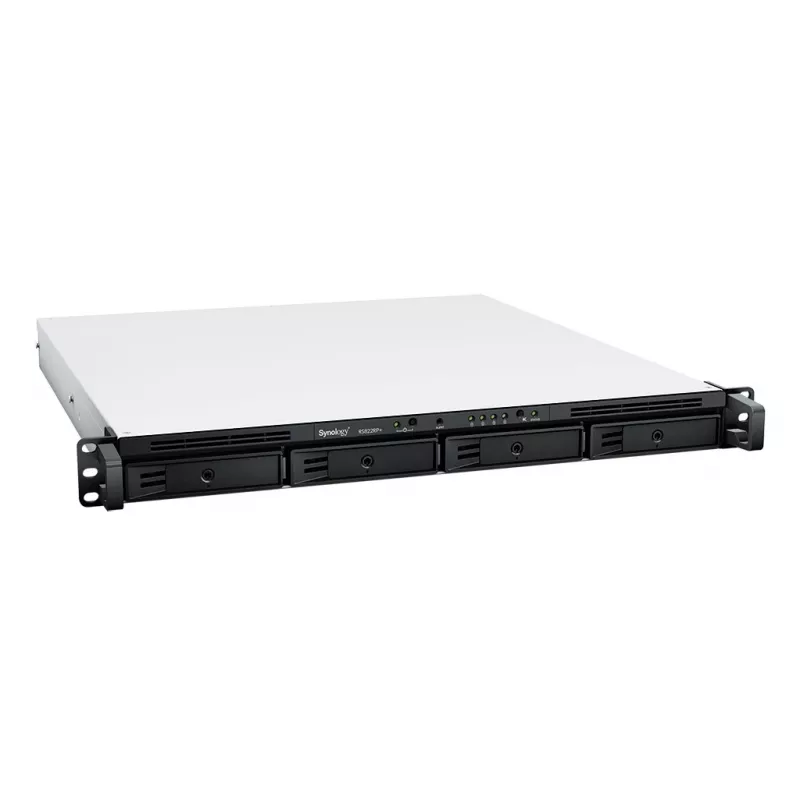 SYNOLOGY Rack Station RS822RP+ 1U 4-bay NAS-server barebone met redundante voeding