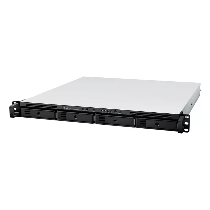 SYNOLOGY Rack Station RS822RP+ 1U 4-bay NAS-server barebone met redundante voeding