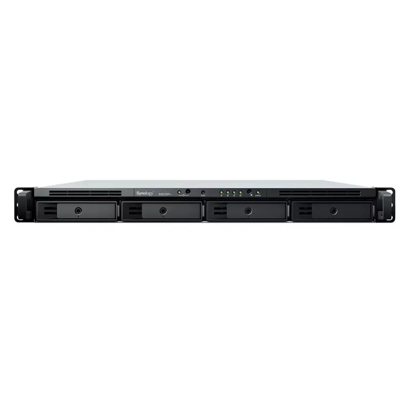 SYNOLOGY Rack Station RS822RP+ 1U 4-bay NAS-server barebone met redundante voeding