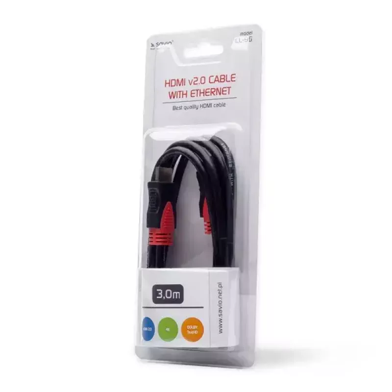 HDMI-kabel Savio CL-96 3 m