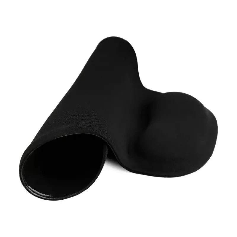 Muispad SAVIO MP-01B gel-polspolster 3 mm dikte 230×190 mm zwart