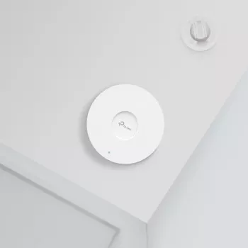TP-Link Omada AX3000 plafondmontage WiFi 6 access point, 2,4 GHz, 5 GHz, 2976 Mbit/s, HTTPS, SNMP, SNMPv2, SNMPv3, SSH, WPA, WPA2, WPA3, 10/100/1000 Mbit/s